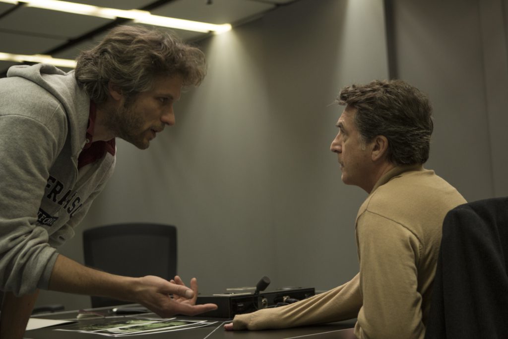 Thomas Kruithof sur le tournage